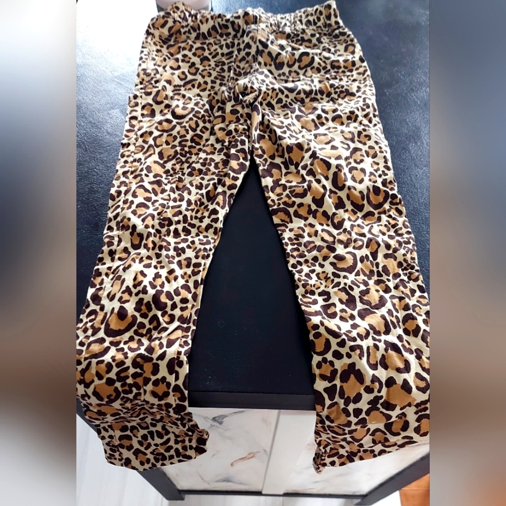 Youth Leopard Print Leggings